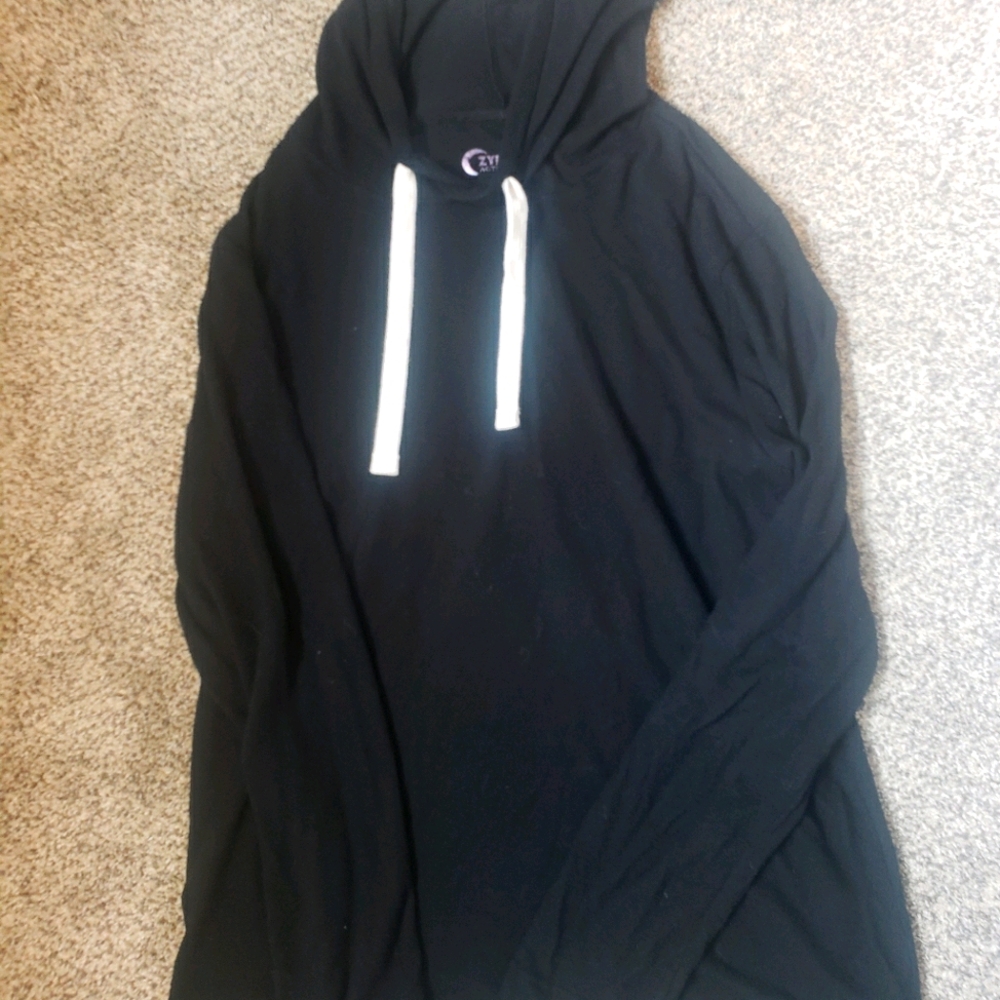 ZYIA BLACK BOYFRIEND HOODIE